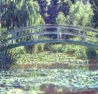 Claude Monet de Japanse brug