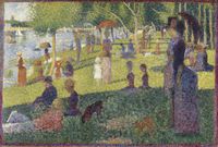 Georges Seurat Zondagmiddag op het eiland La grande Jatte